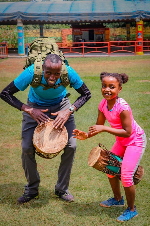 happy 2 Community supporters at BA Challenge Kids Bootcamp